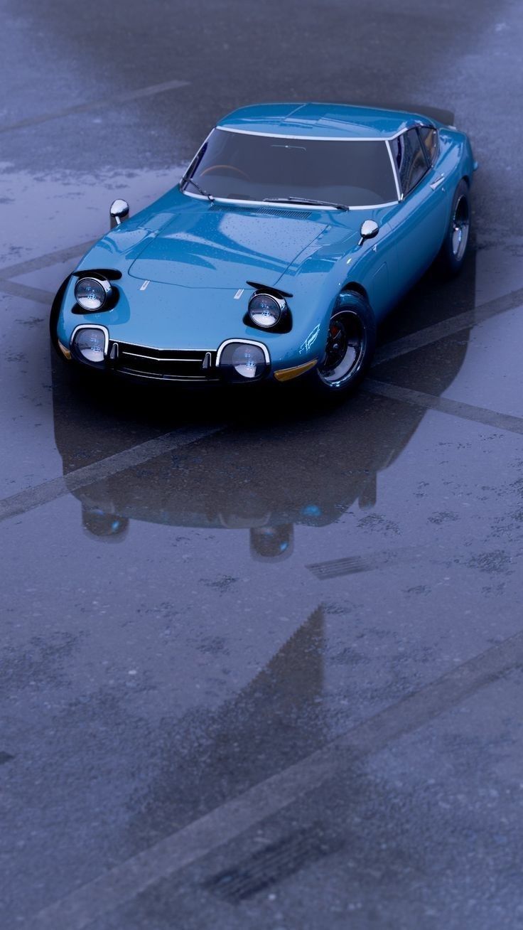 736x1308 Toyota 2000GT Wallpaper Forza Horizon 5. Vintage blue toyota car, Retro toyota wallpaper, Vintage toyota race car design