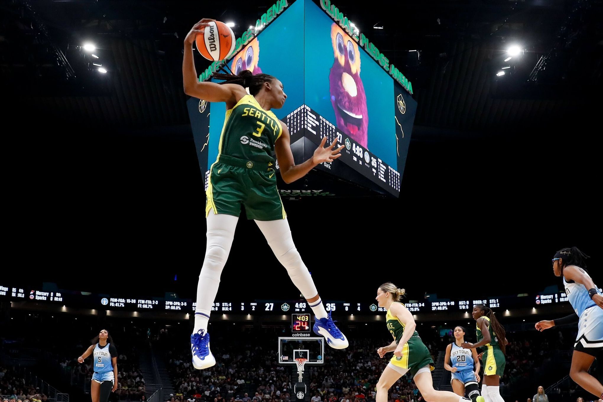 2040x1360 Storm's Nneka Ogwumike continues climb up WNBA career scoring list. The Seattle Times