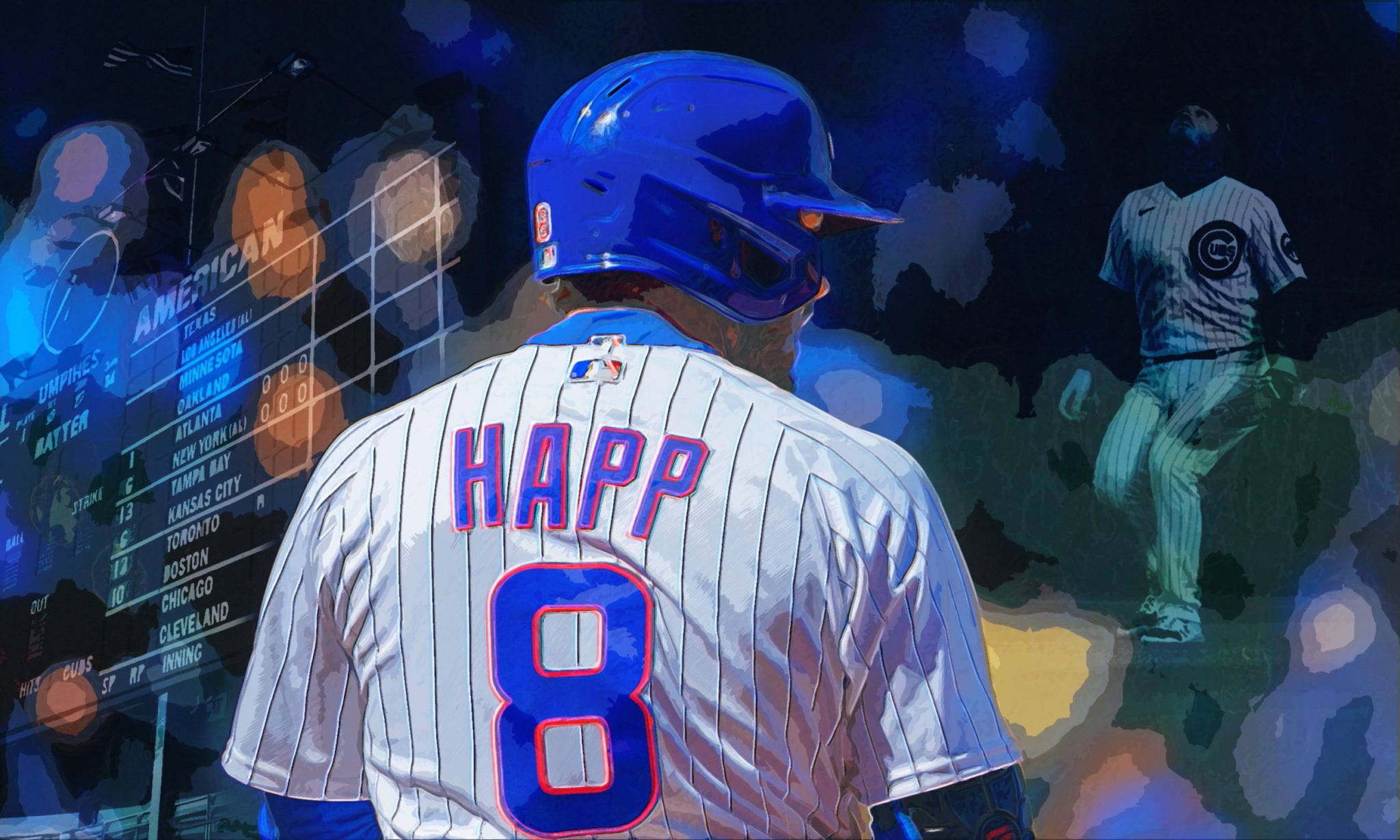 2048x1229 Ian Happ Winds Of Change Graphic. Marquee Sports Network of the Cubs, Bears, Red Stars