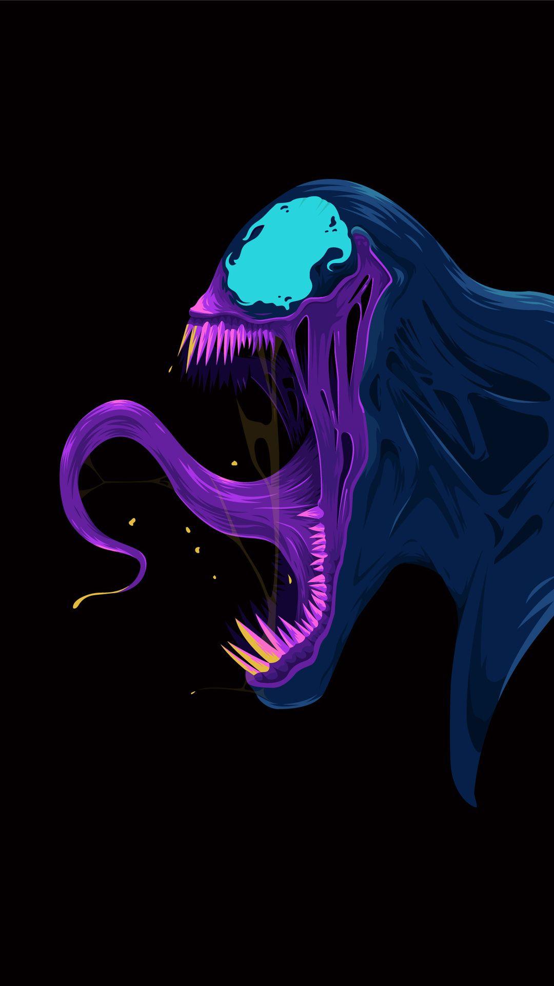 1080x1920 Venom Minimalist Art 4k iPhone 6s, 6 Plus, Pixel xl , One Plus 3t, 5 HD 4k Wallpaper, Image, Background, Photo and Picture