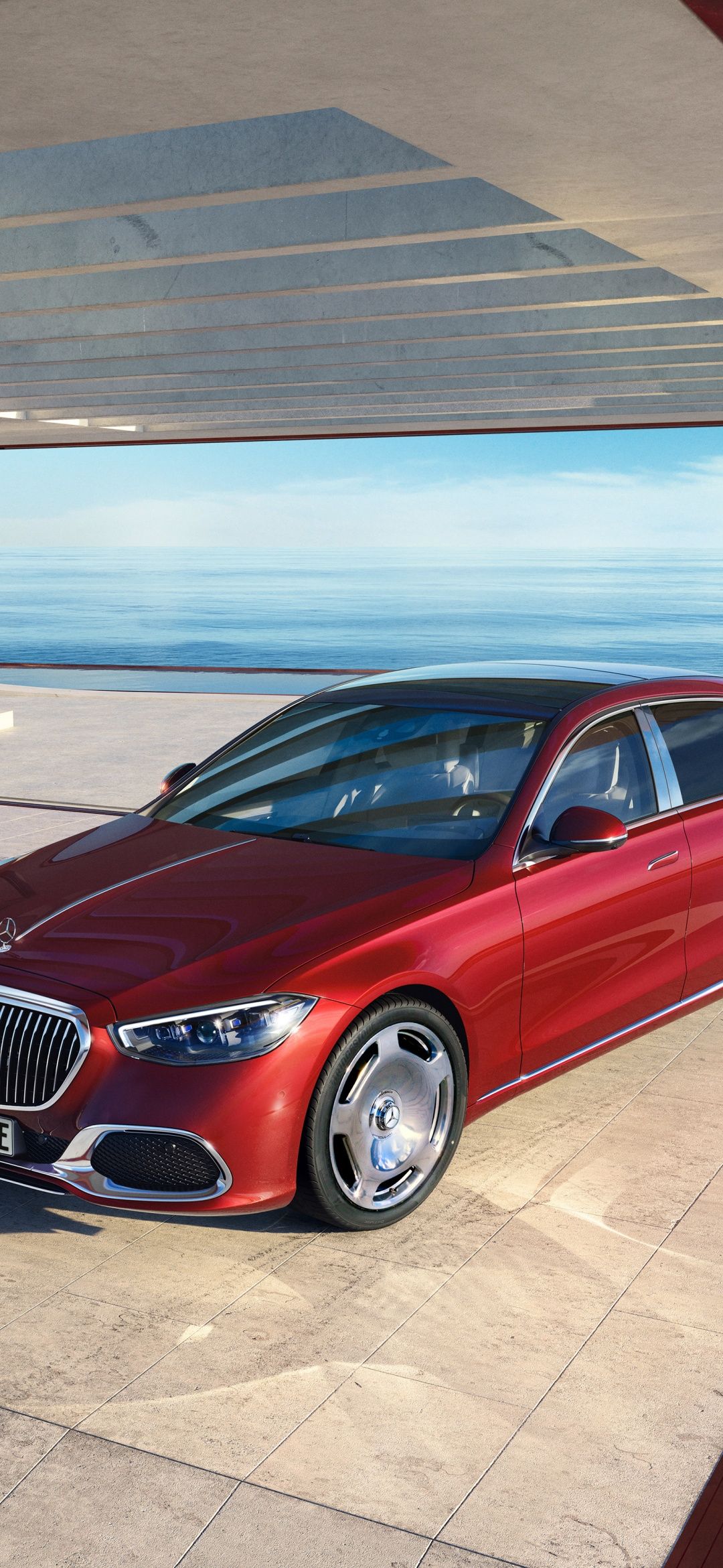 1080x2340 Mercedes Maybach S 580 E 4K Wallpaper
