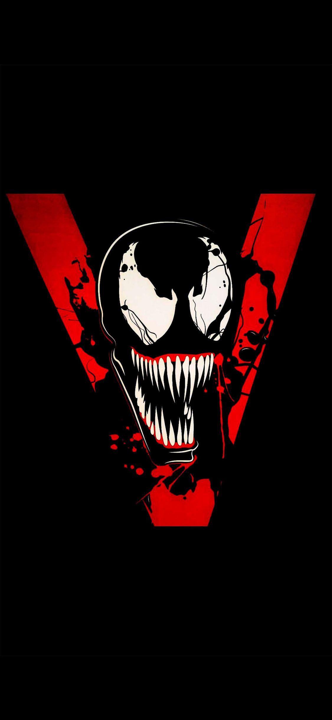 1125x2436 iPhone 7 Venom Wallpaper HD