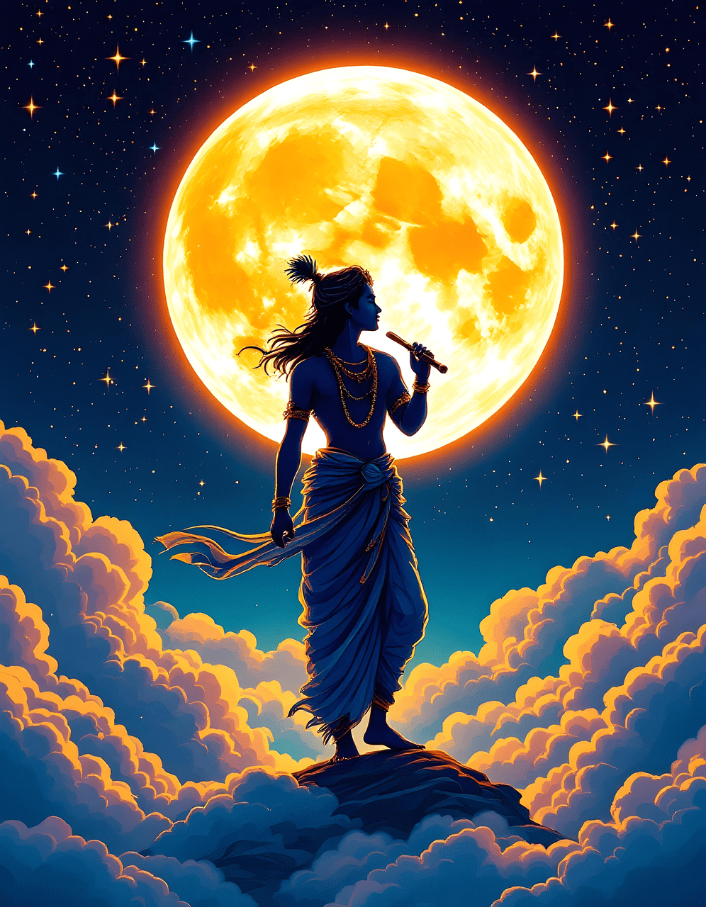 996x1280 Free Radha Krishna Ai & Krishna Image