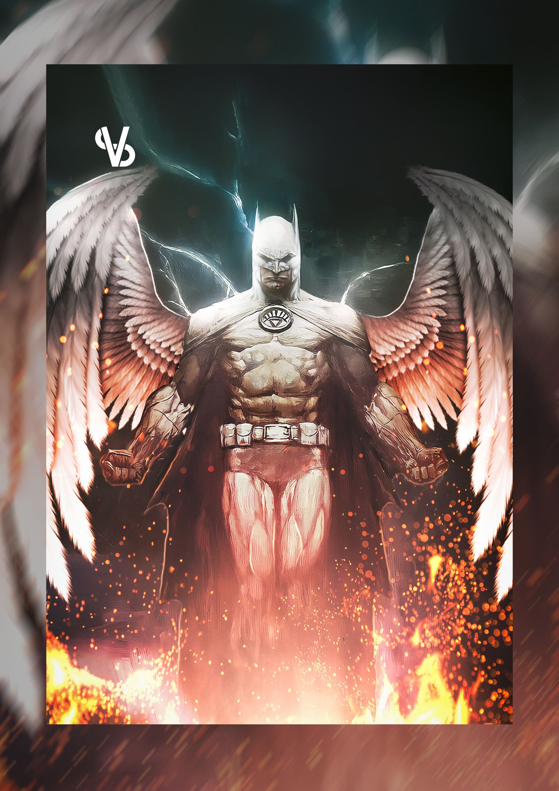 1920x2715 Batman Light Knight