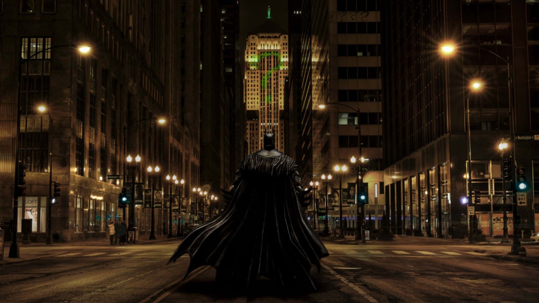 1862x1047 Download Welcome to Gotham City Future Home of Batman Wallpaper