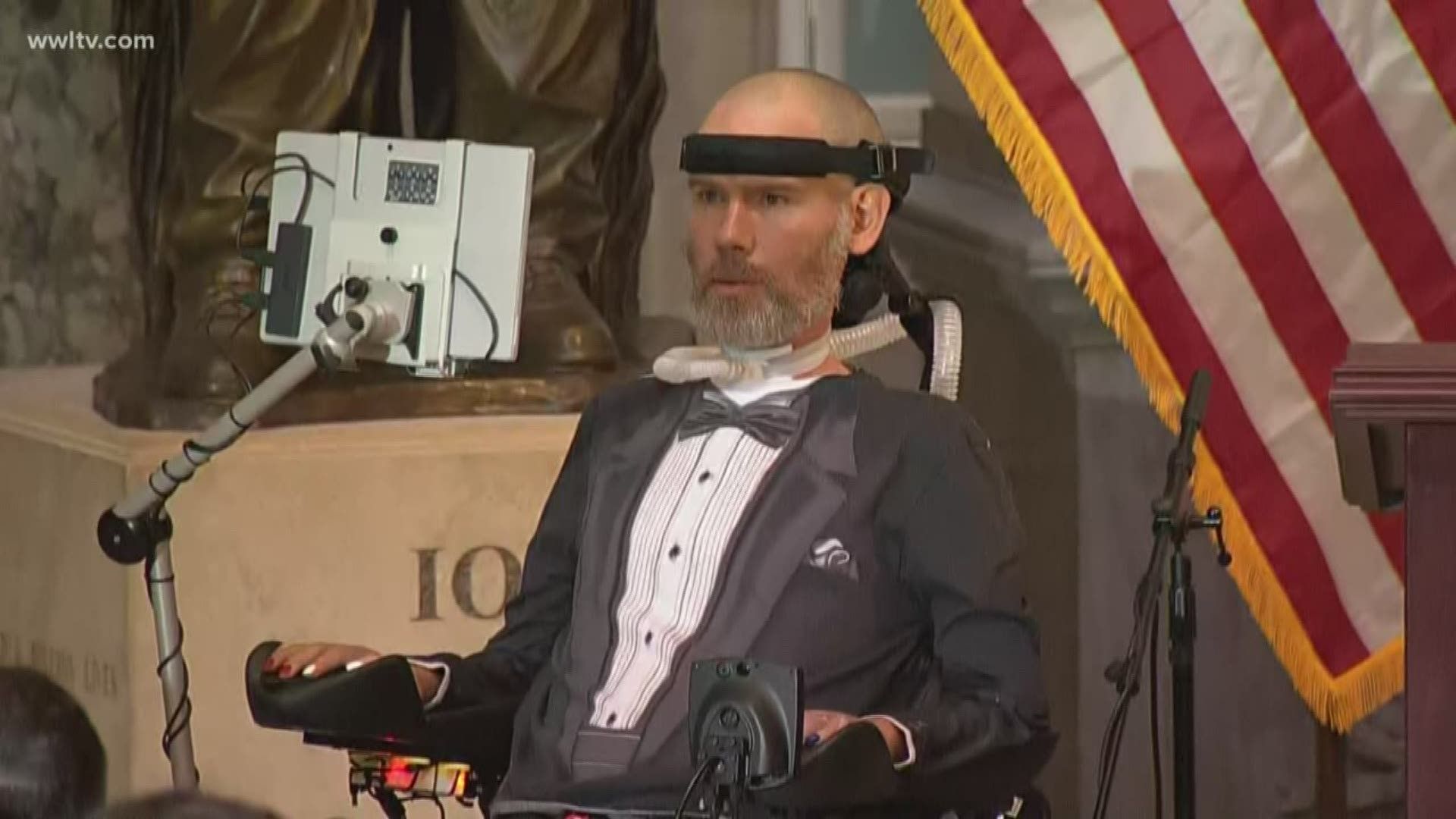 1920x1080 Steve Gleason receives Congressional Gold Medal