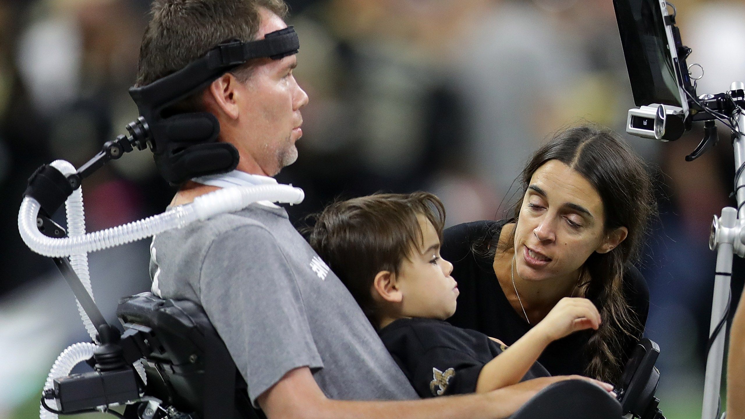 2560x1440 Steve Gleason admitted to hospital, possibly pneumonia
