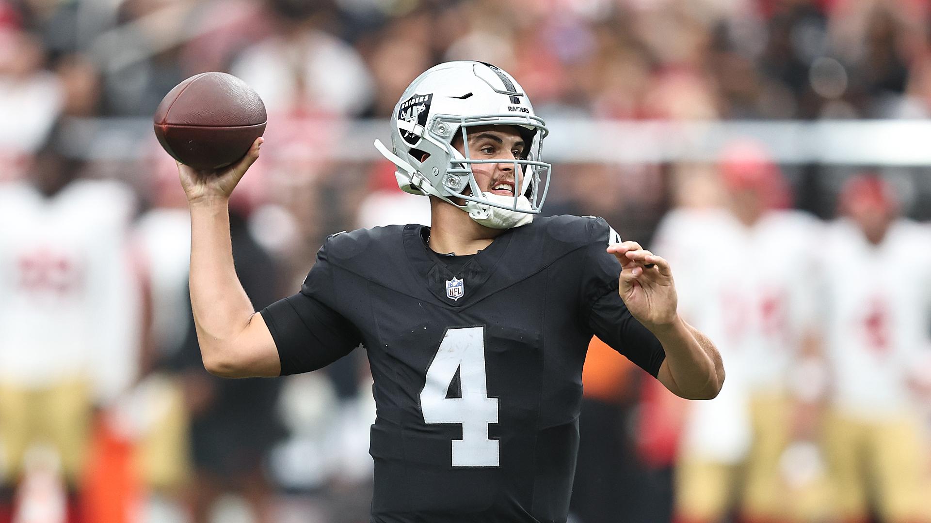 1920x1080 Who is Aidan O'Connell? Raiders rookie QB outperforms 49ers counterpart Trey Lance in Las Vegas preseason win