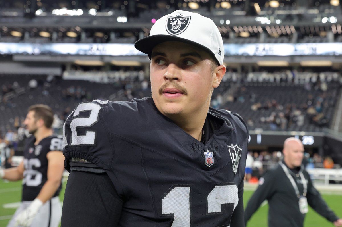 1200x799 Raiders QB Aidan O'Connell Announces the Death of His Father