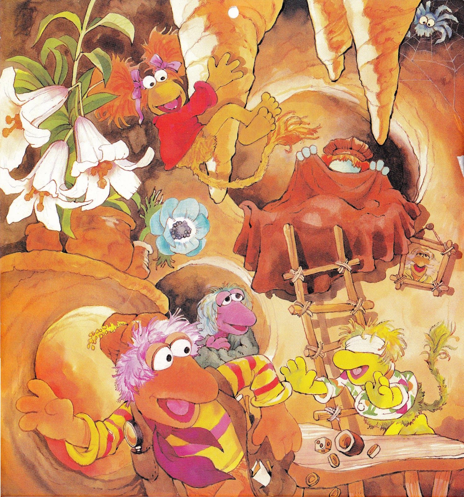 1493x1600 Lance Cardinal Creations: Fraggle Rock Printable Calendar