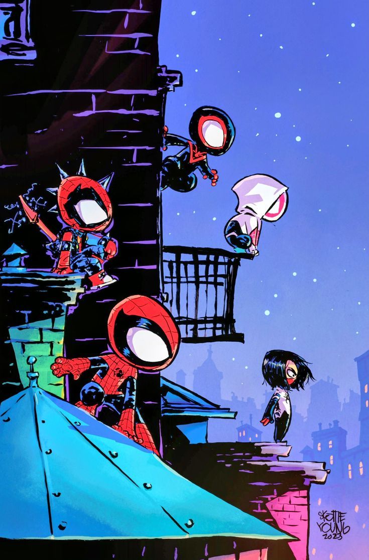 735x1116 Skottie Young Art ideas. young art, skottie young, skottie young x men