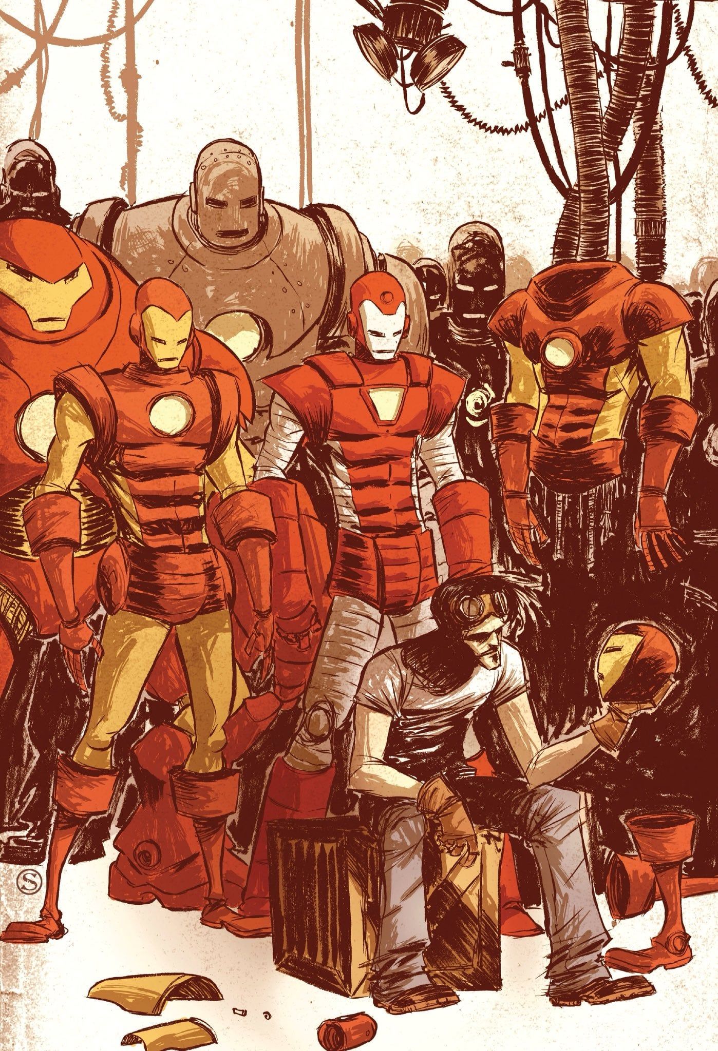 1398x2048 Iron Man