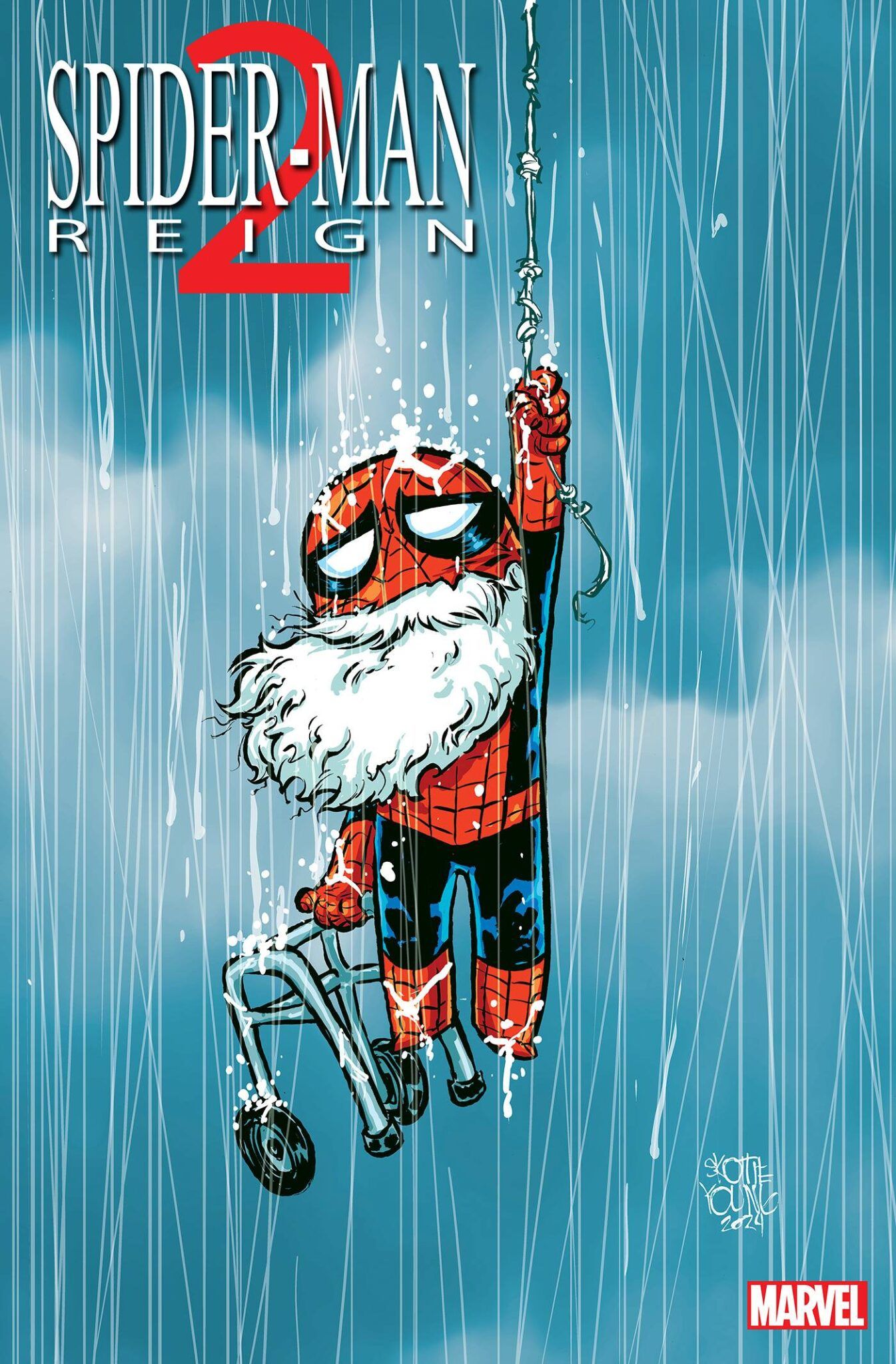 1345x2048 Spider Man Reign 2 Skottie Young Variant Cover Comics And Cards. Trading Card Games, Comic Books, And More!