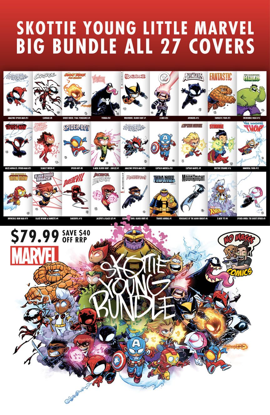 863x1325 Skottie Young Little Marvel BIG Bundle All 27 Covers