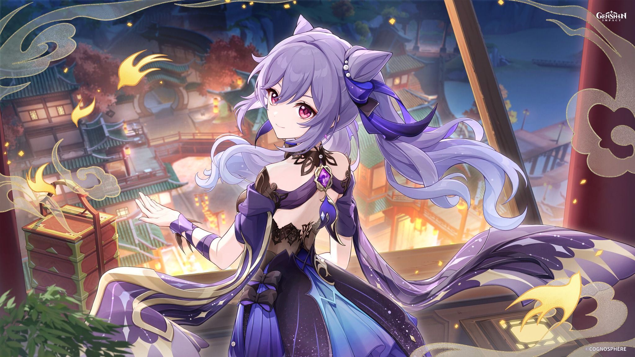 2048x1152 FOR DOWNLOAD 2026 Genshin Impact Lantern Rite Wallpaper (feat. Keqing) Genshin Impact