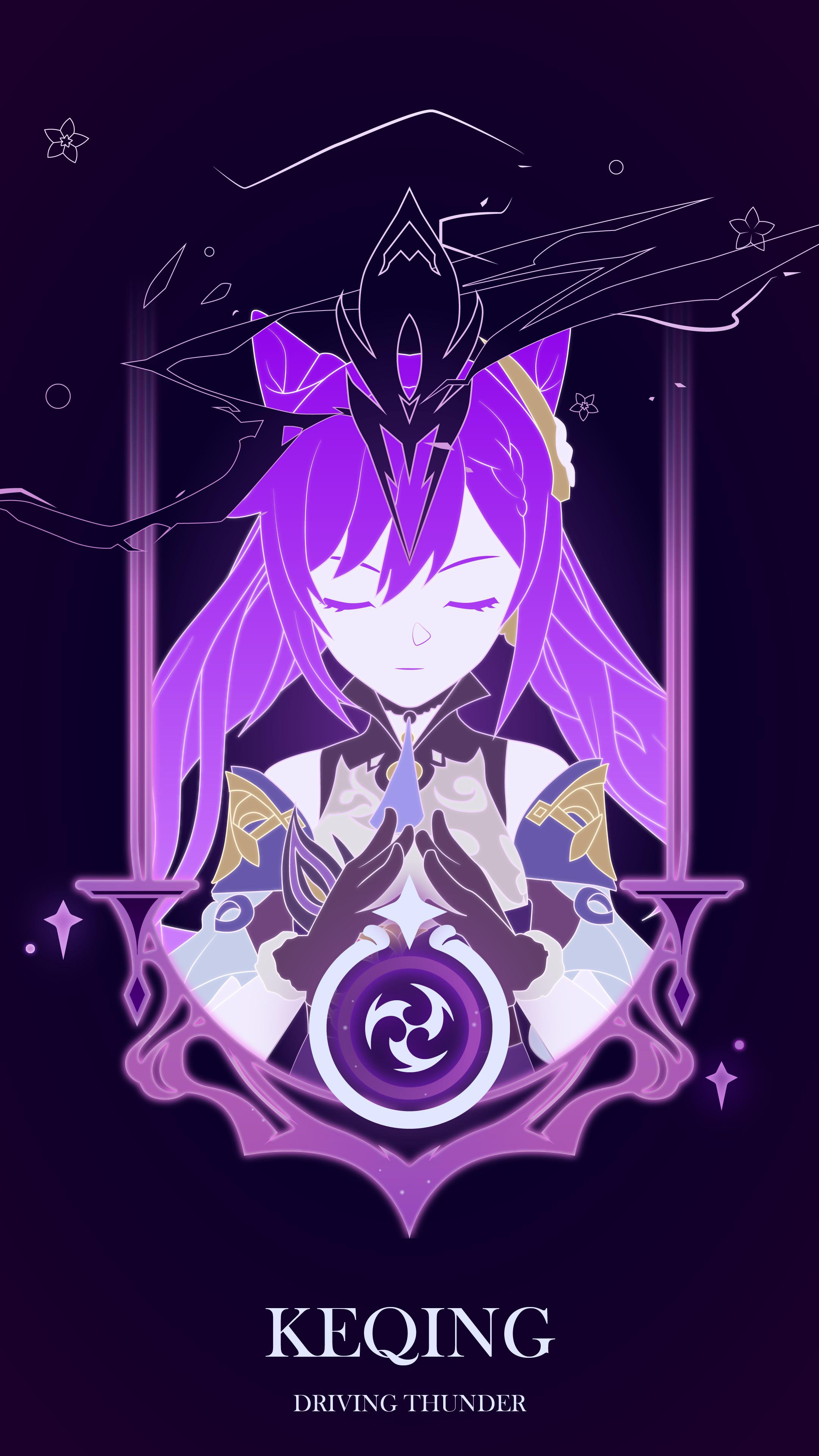 2160x3840 Keqing Wallpaper Inspired By Unreconciled Stars : R Genshin_Impact