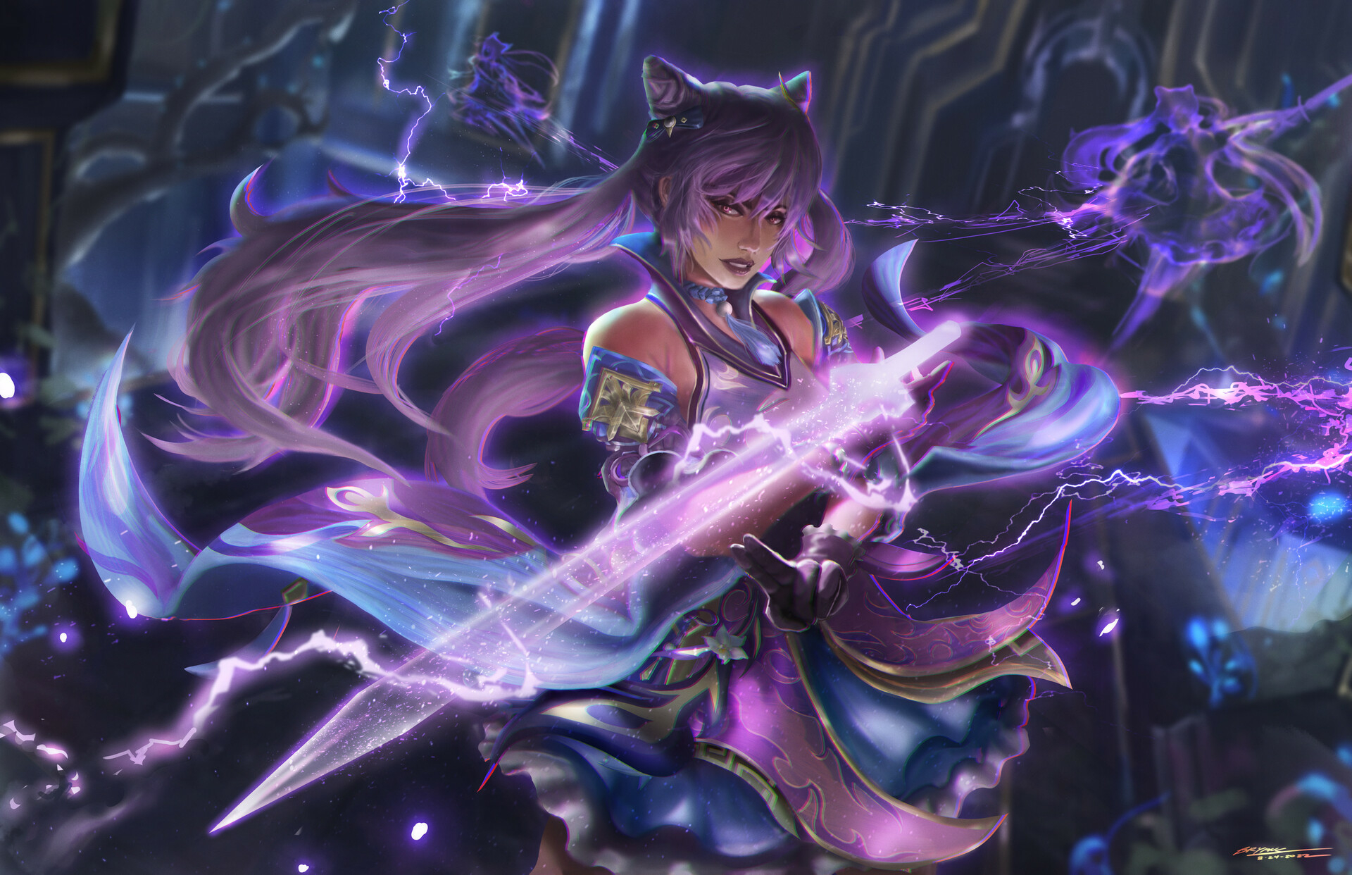 1920x1242 Keqing HD Genshin Impact Art Wallpaper, HD Games 4K Wallpaper, Image and Background