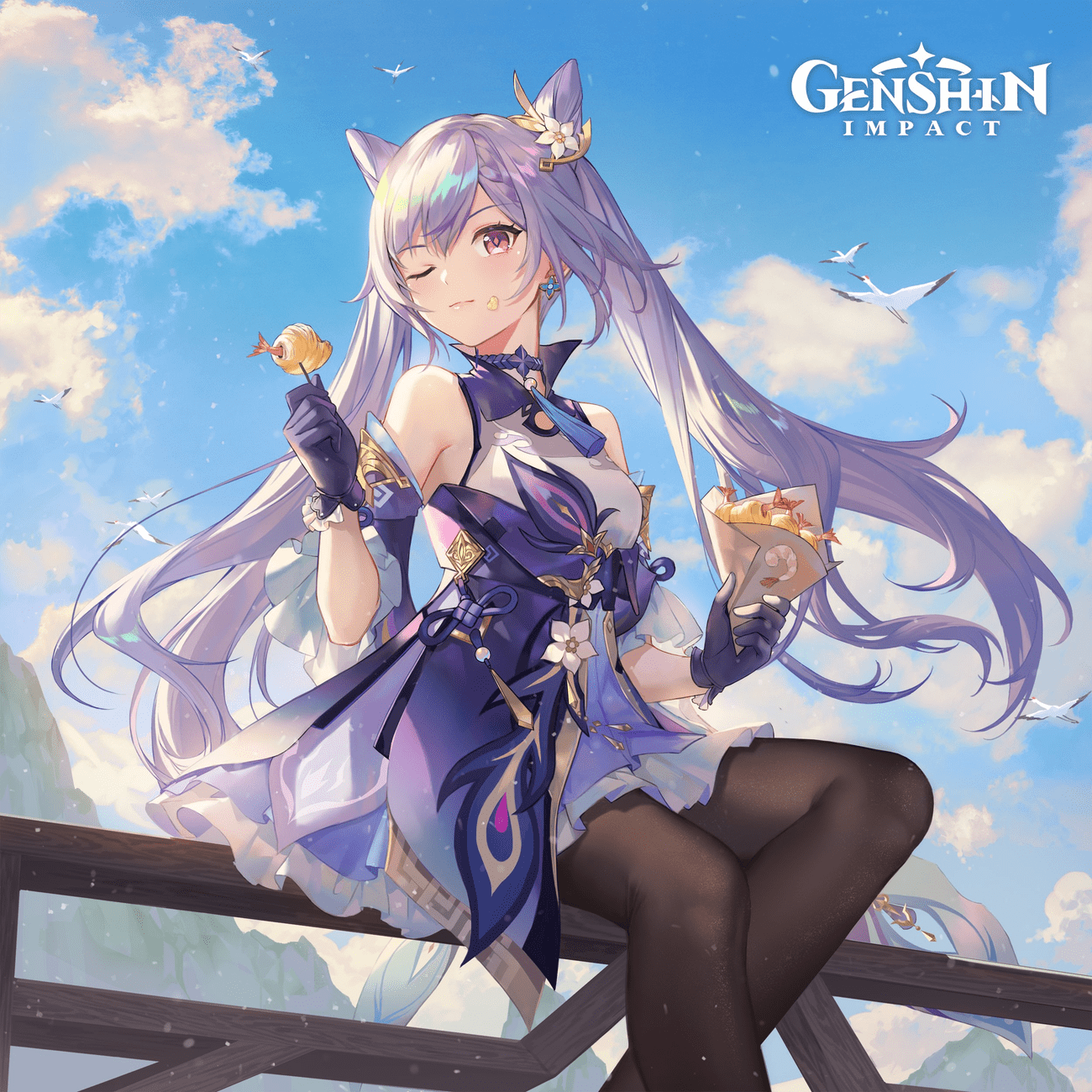 1300x1300 Keqing players love Genshin Impact's new Dendro element