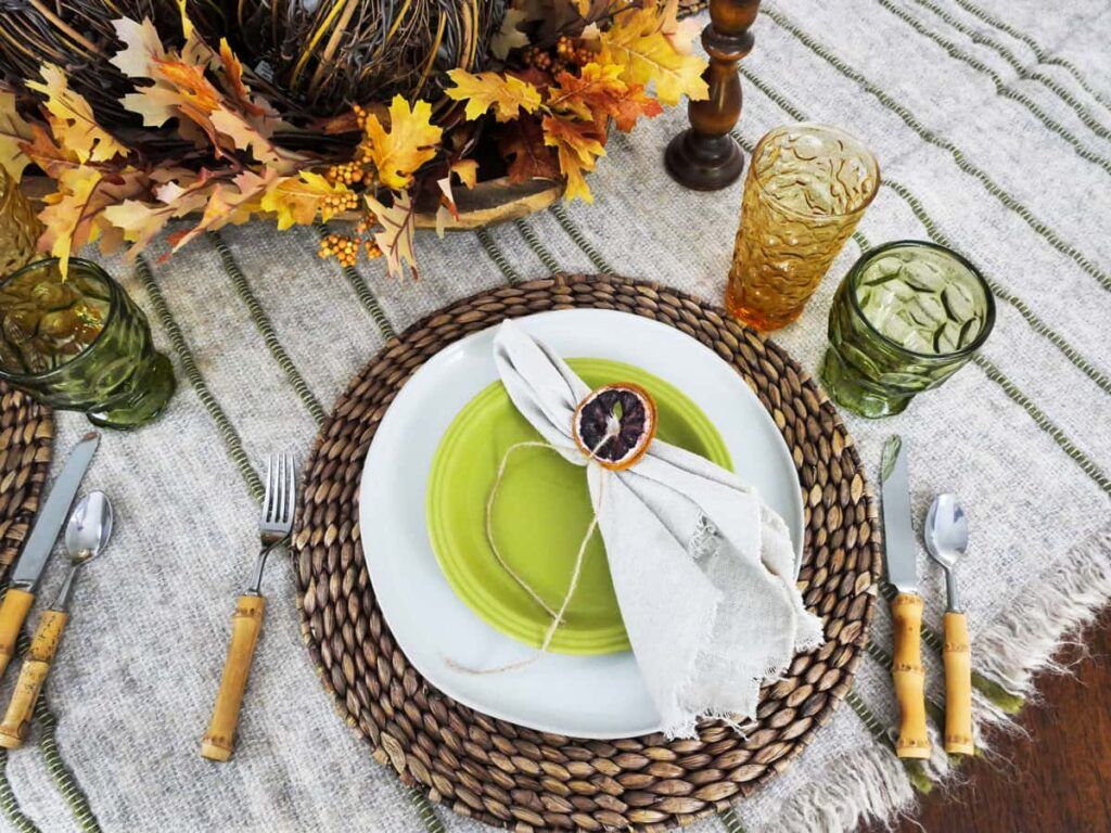 1024x768 Styling a Cozy Fall Tablescape and Dining Room the Table