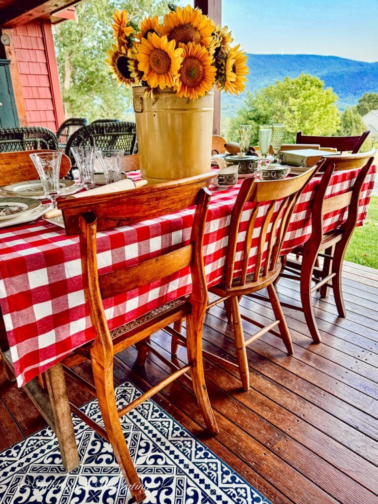768x1024 Wallpaper Table Decorating Ideas, How to Style a Vintage Favorite Indoors