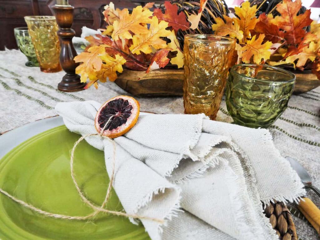 1024x768 Styling a Cozy Fall Tablescape and Dining Room the Table
