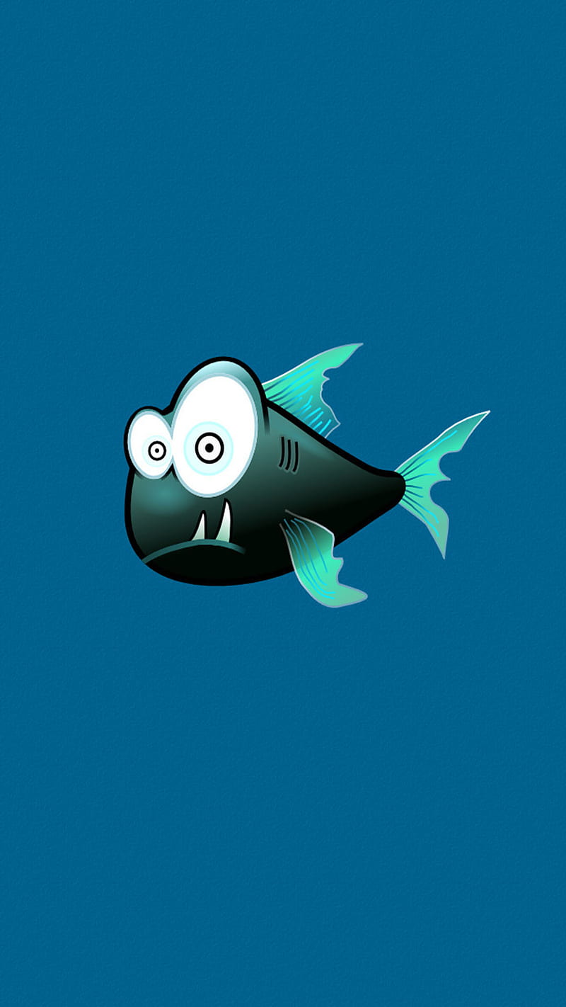800x1422 Fish, monster, HD phone wallpaper