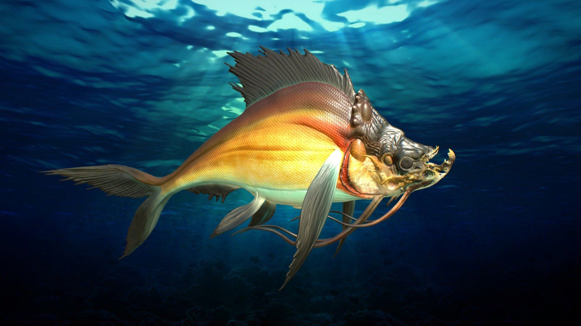 1920x1080 MONSTER FISH Model By Aidinsalsabili [943D427]