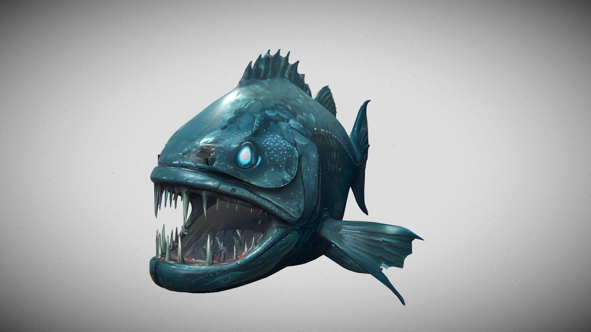 1920x1080 Monster Fish model by GANDEVA [1c2c95e]