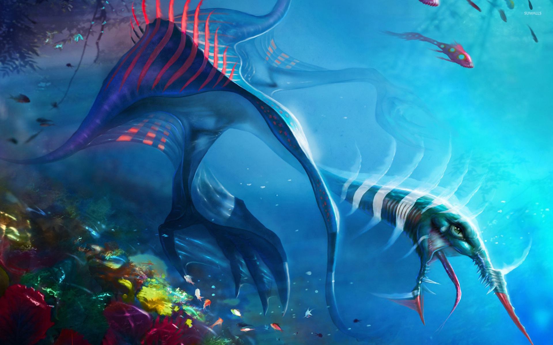 1920x1200 Marine monster wallpaper wallpaper