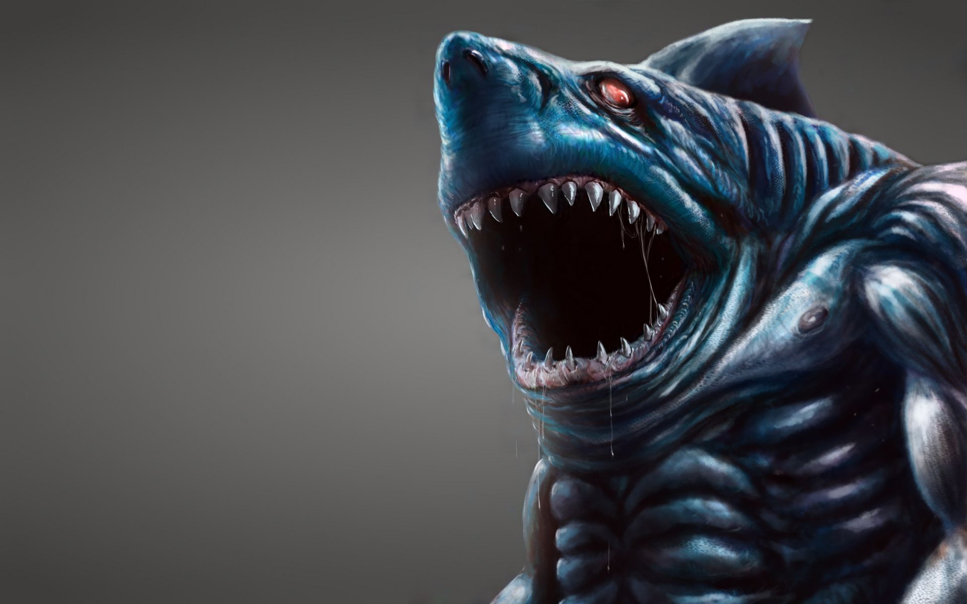 1920x1200 Free fish, shark Full HD wallpaper for desktop and phone