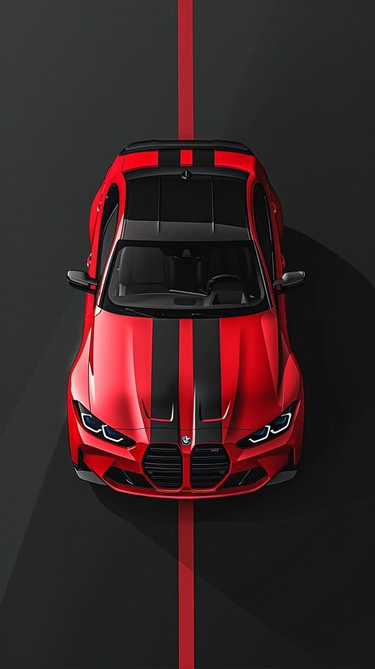 736x1313 Red bmw car design. Red bmw sporty design, M4 competition, Speed