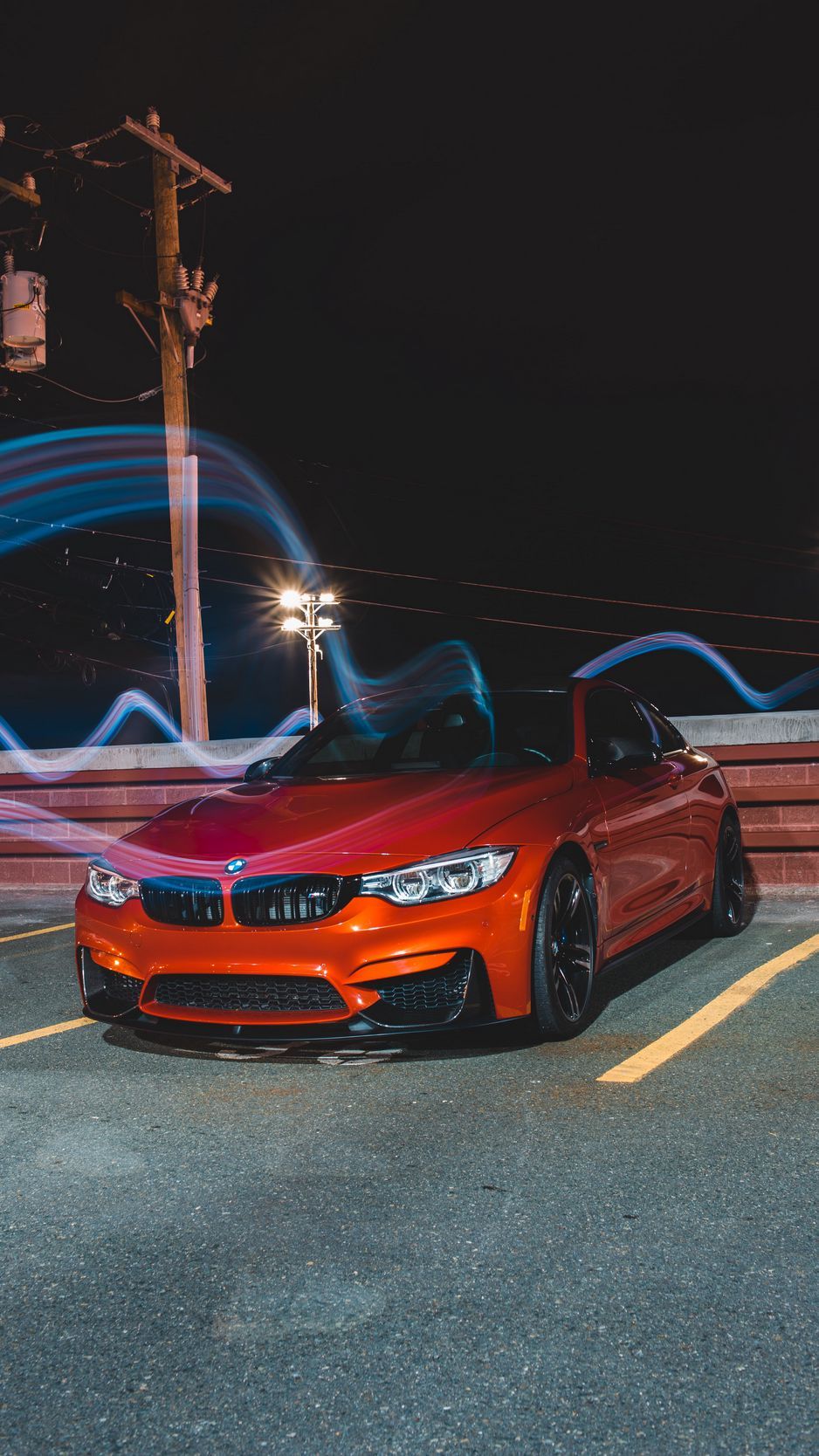 938x1668 Download Wallpaper 938x1668 Bmw M Bmw, Car, Sports Car, Front View, Red Iphone 8 7 6s 6 For Parallax HD Background
