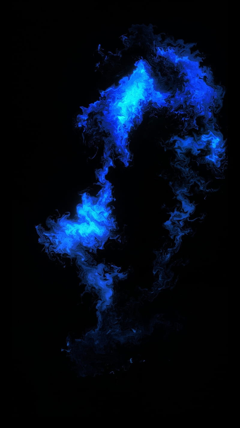800x1422 HD icy blue wallpaper