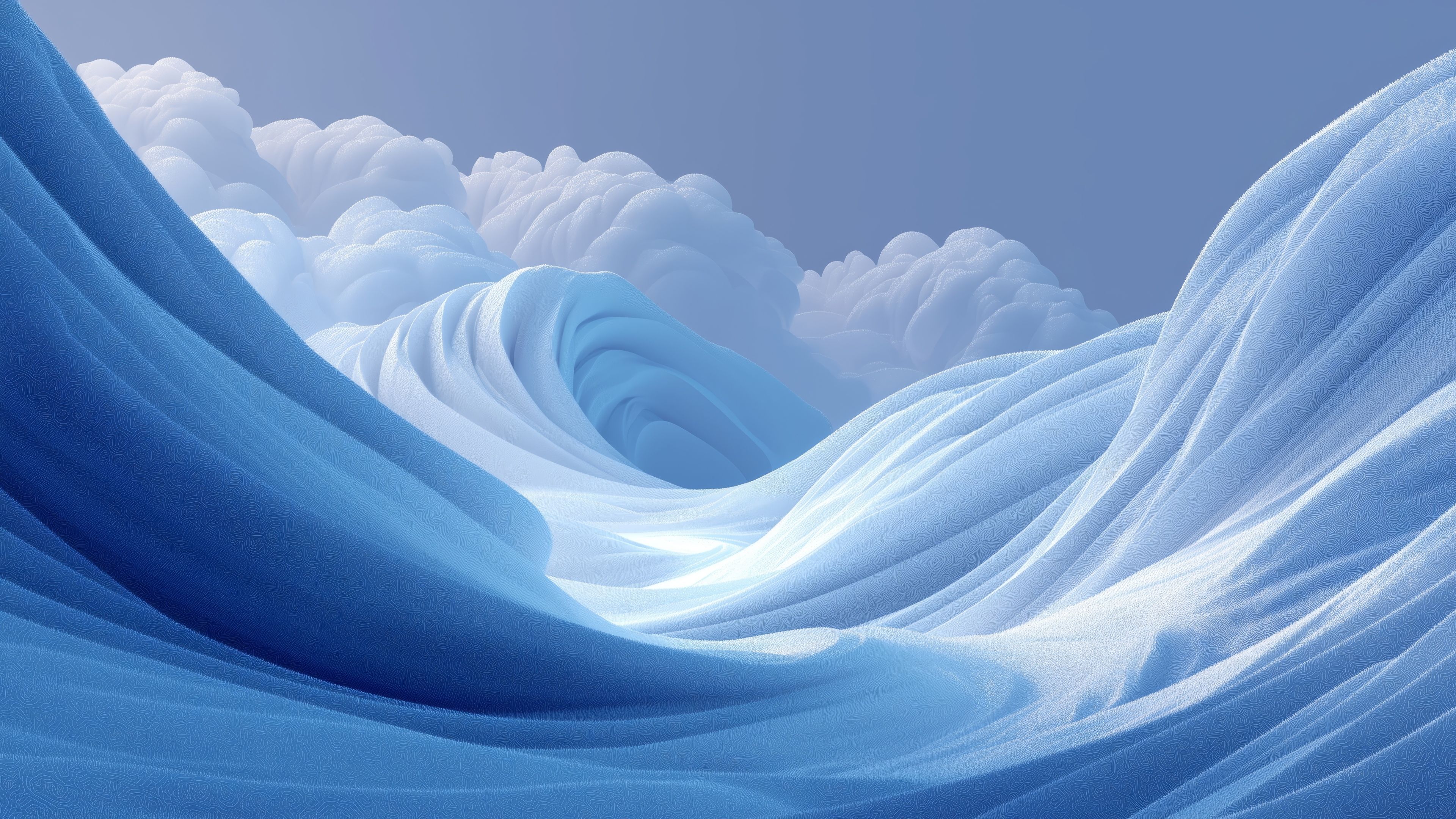 3840x2160 Crystalline frost Wallpaper 4K ice, Nature abstraction