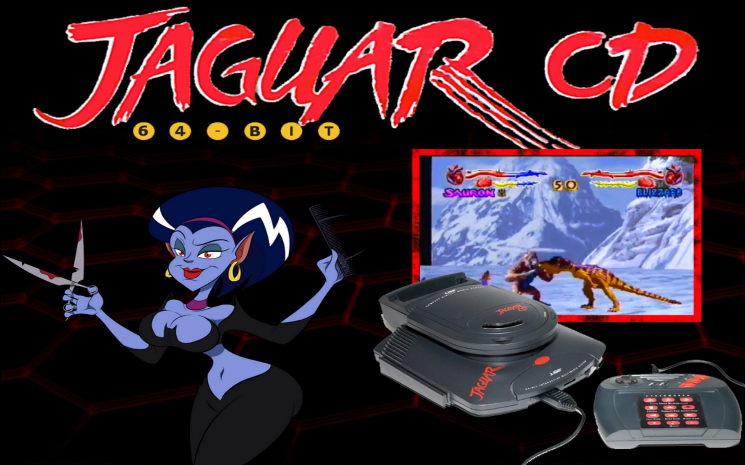 2560x1600 Atari Jaguar CD Menu Themes