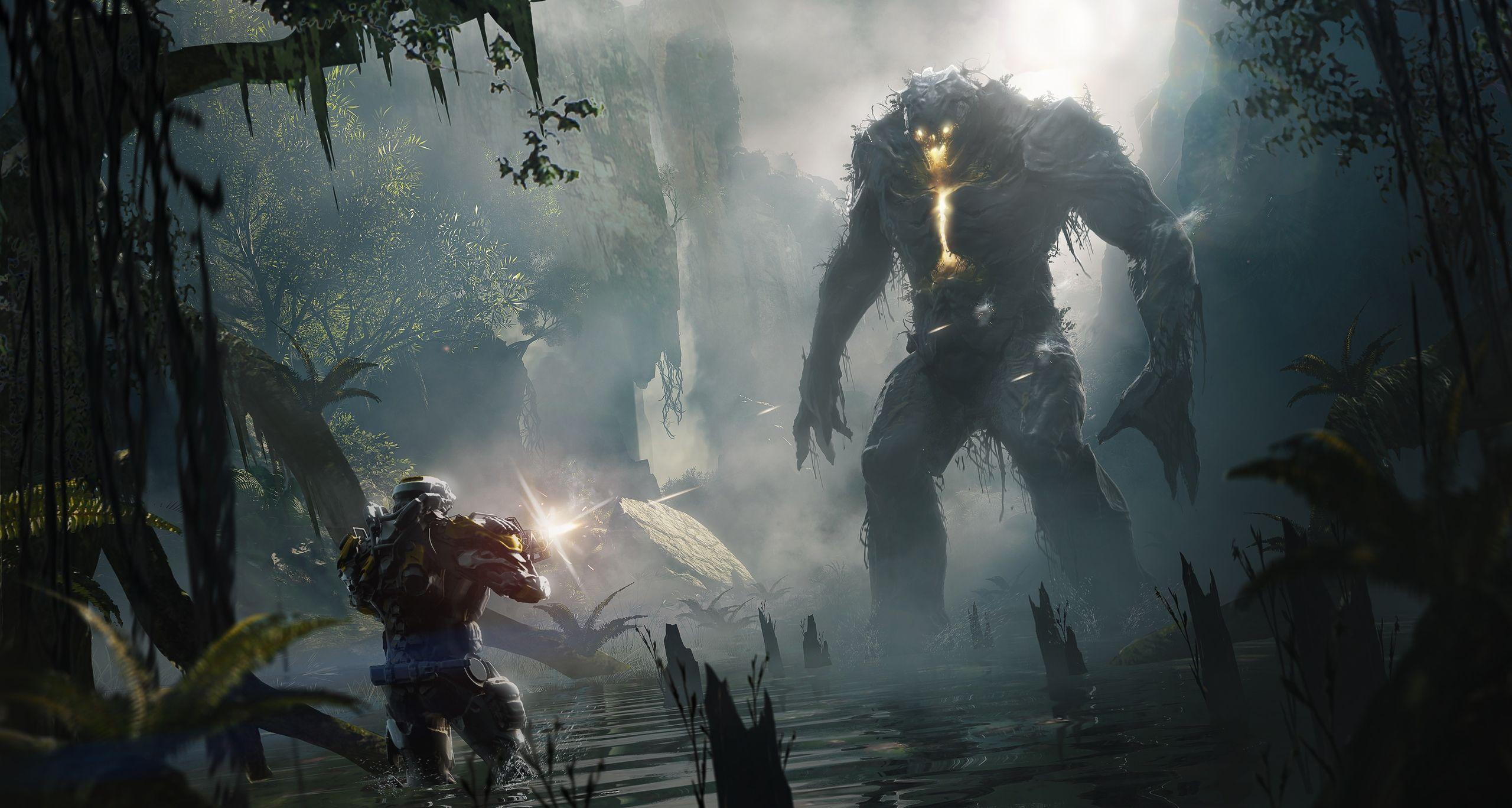 2560x1367 Title Video Game Anthem Wallpaper Art Anthem Game HD Wallpaper