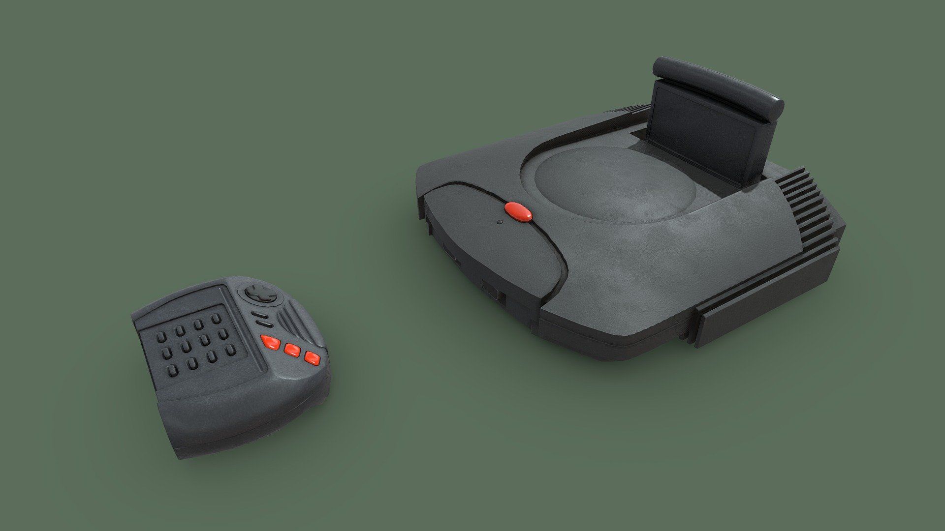 1920x1080 Atari Jaguar model by AndyBegg [528aca1]