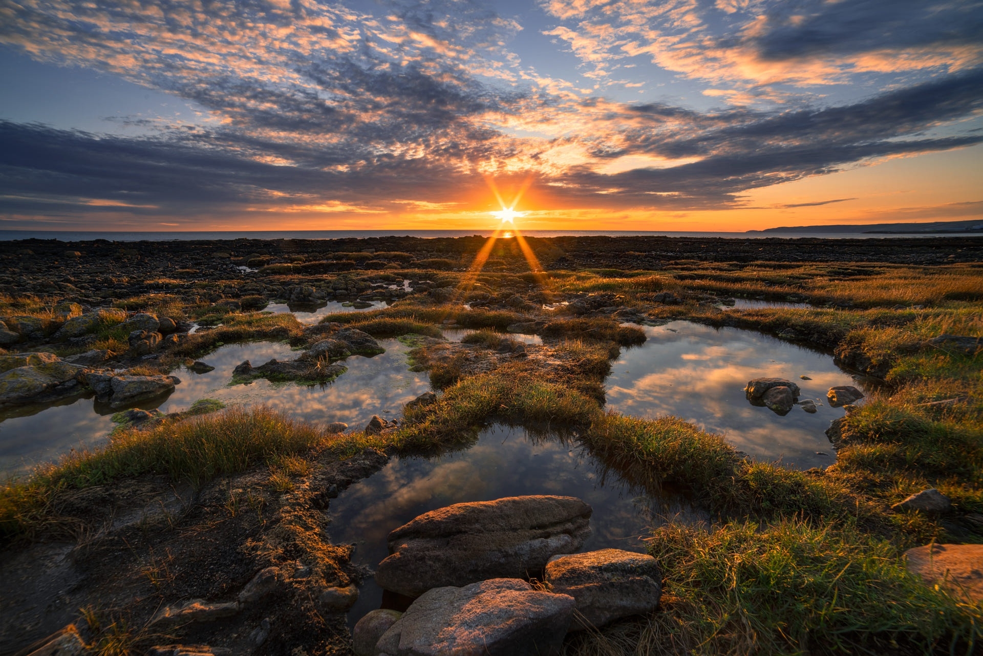 1920x1281 Warm Cloudy Evening Sunrise Wallpaper, HD Nature 4K Wallpaper, Image and Background