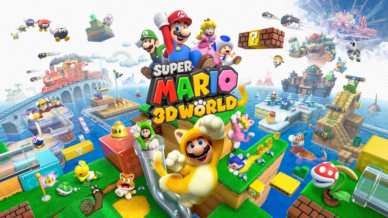 1280x720 I'm a Cat? Super Mario 3D World