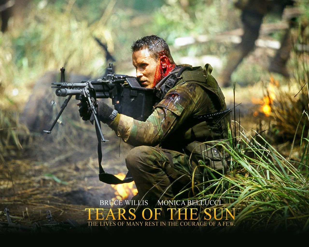 1280x1024 Tears Of The Sun Bruce Willis Wallpaper
