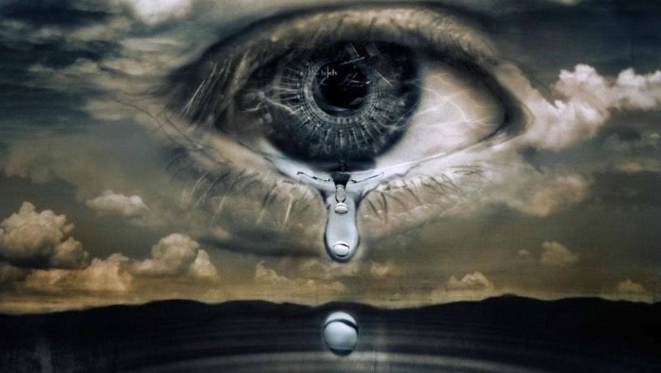 1360x768 Download A Profound Expression of Sorrow Wallpaper
