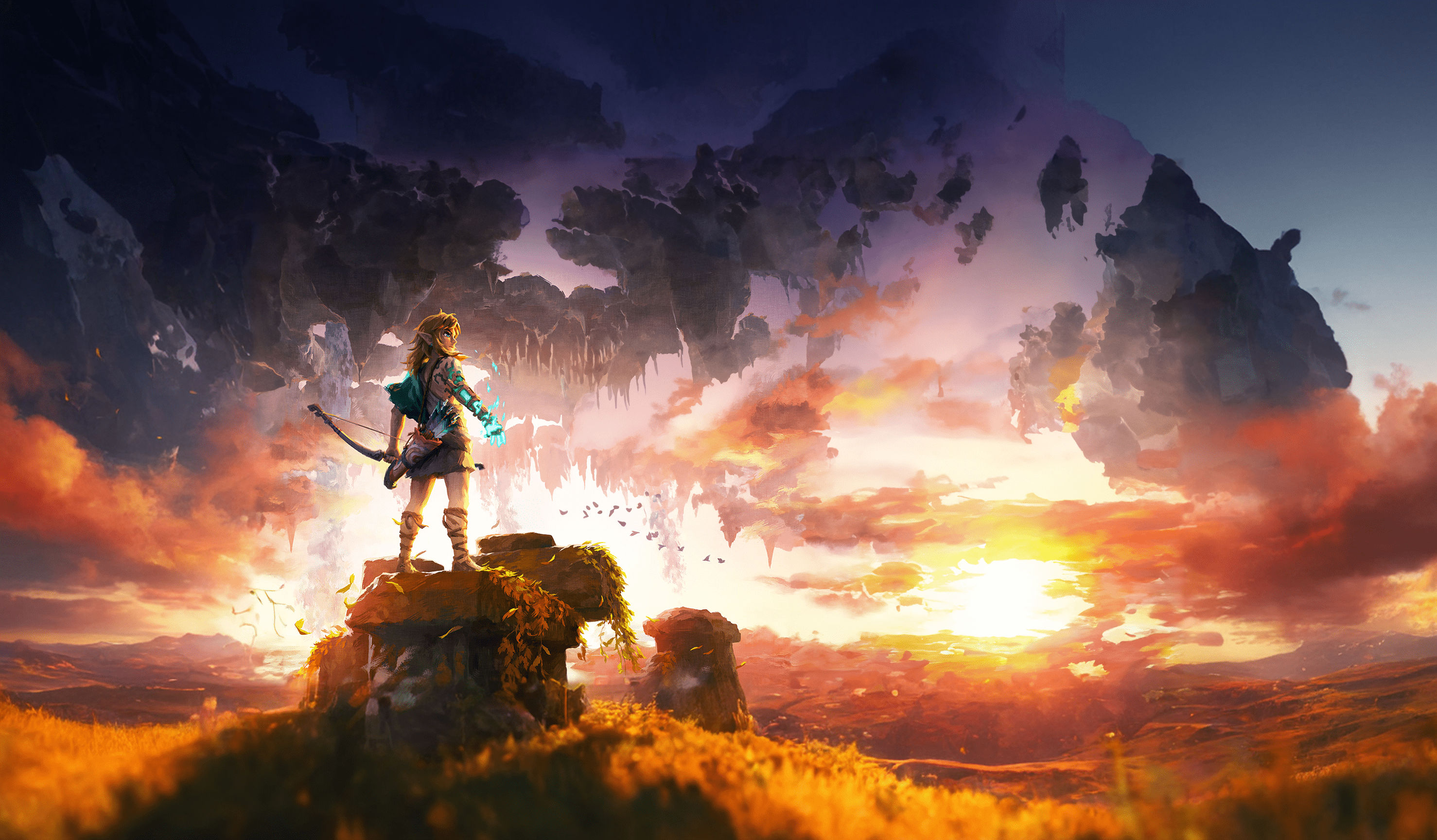 2956x1728 Tears of the Kingdom Extended Wallpaper