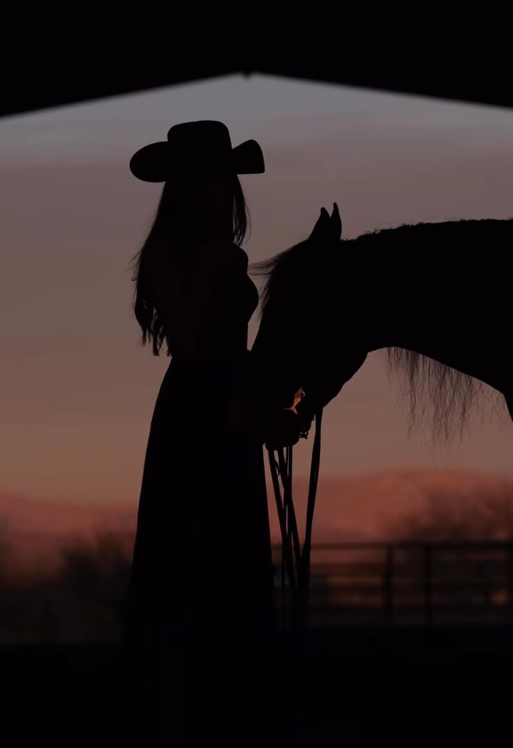 736x1073 Beautiful Black Horse at Sunset. Horse with girl wallpaper, Horse girl aesthetic wallpaper, Cowgirl profile