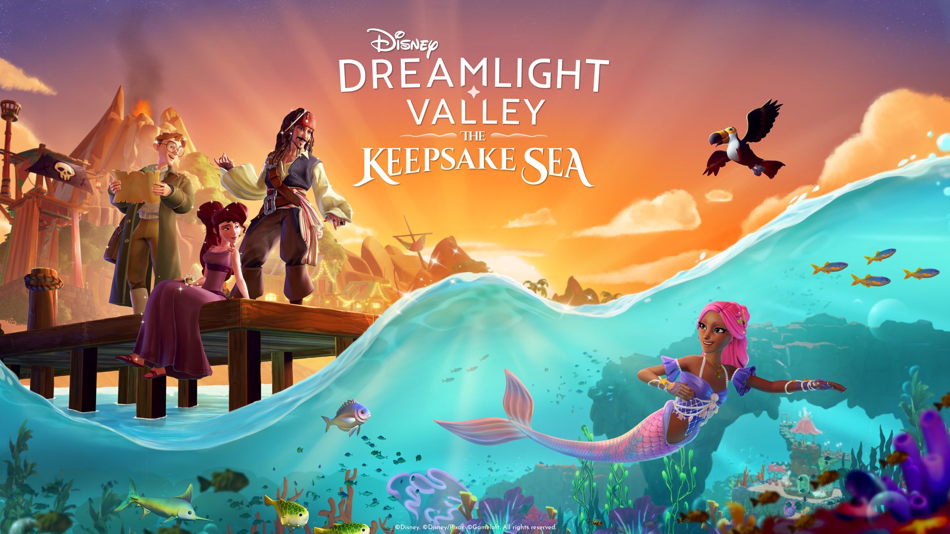 1920x1080 Disney Dreamlight Valley: The Keepsake Sea Coming Soon Games Store