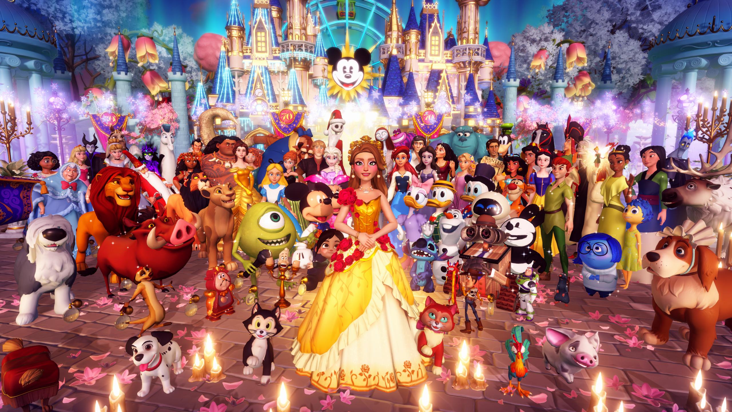 2560x1440 I took the photo with all villagers, again!