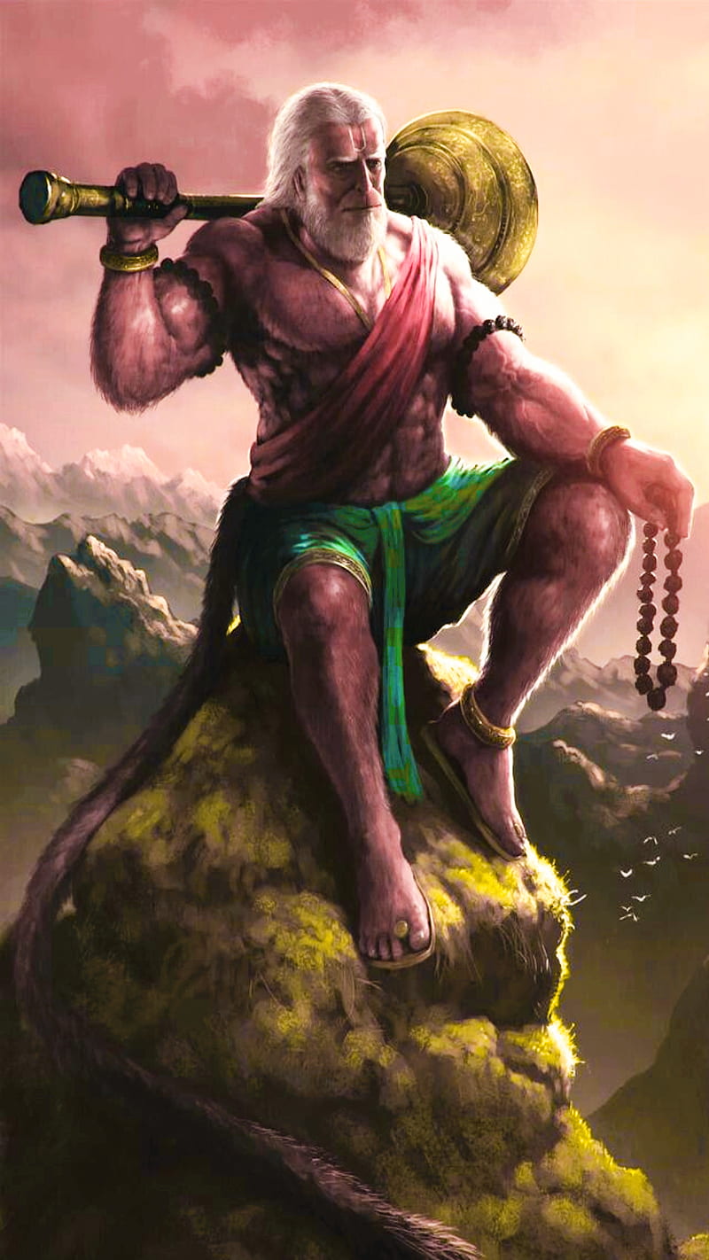 800x1422 HD cool hanuman wallpaper