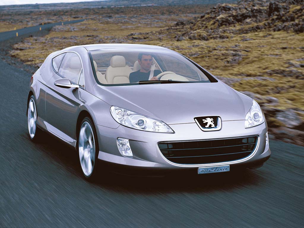 1024x768 Peugeot 407 Elixir Concept