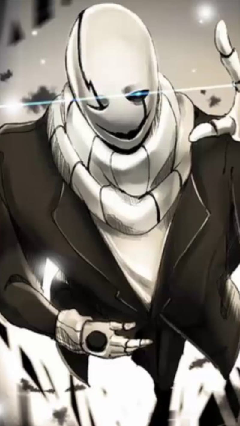 800x1422 Gaster, undertale, HD phone wallpaper
