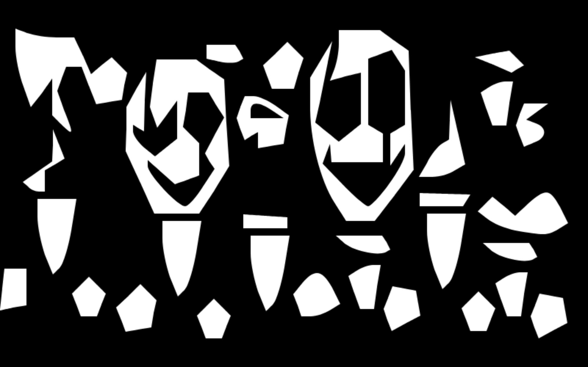 2000x1250 i made a Gaster wallpaper, what'd you think? (also feel free to use it, no credits required)