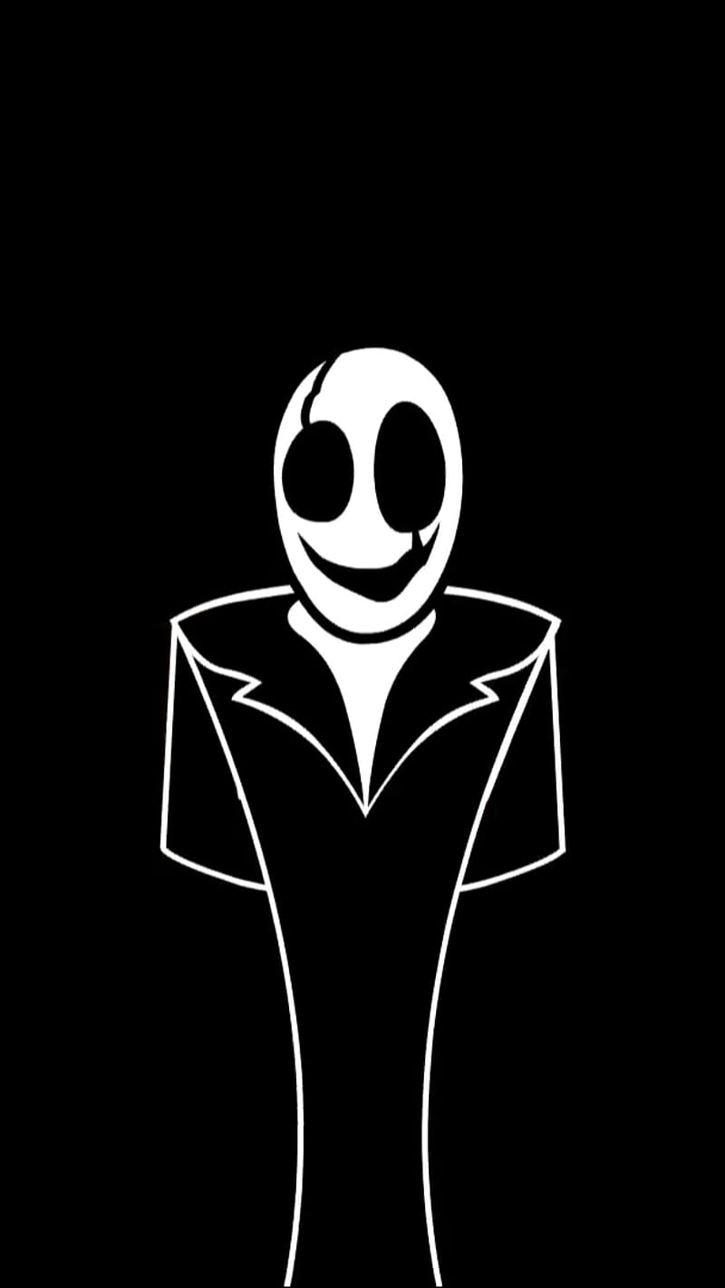 800x1422 Gaster, undertale, HD phone wallpaper